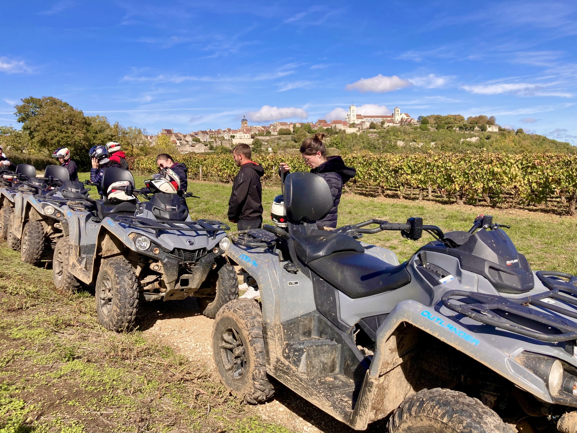 Découverte pilotage du quad